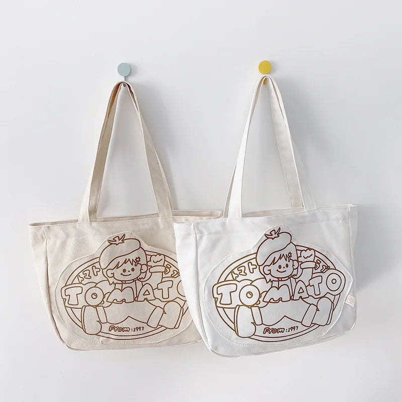 Women's Large Capacity Canvas Tote Handbag