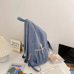 Cartoon Schoolbag Female Girl Backpack Campus High Student Bookbag
