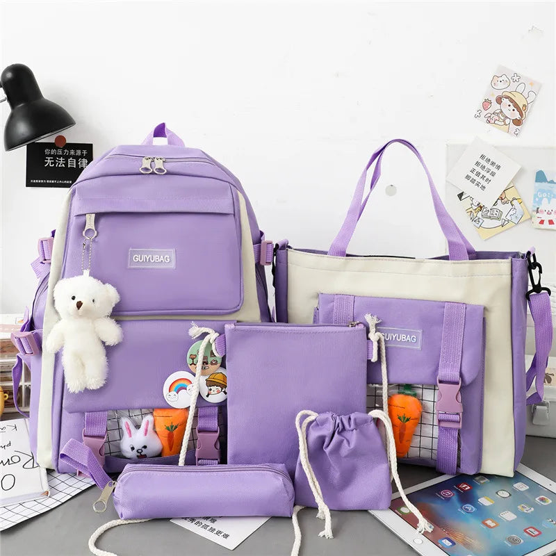Large Capacity School Backpack for Girls & Boys