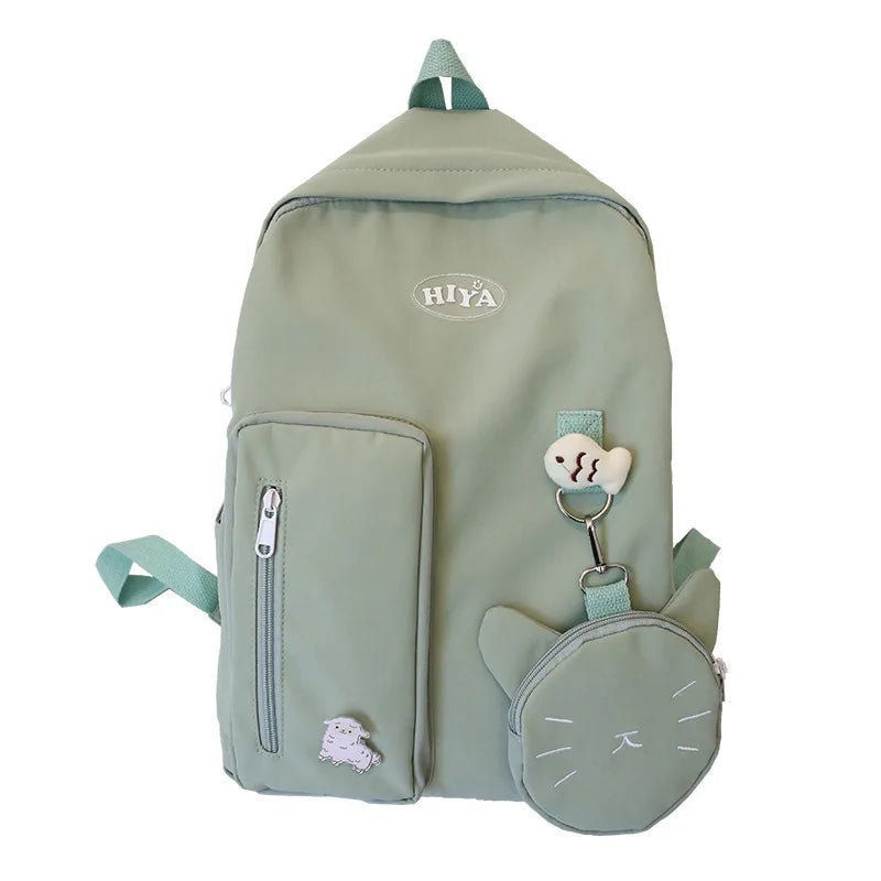 Japanese Ins Wind School Student Backpack Large-Capacity Bag