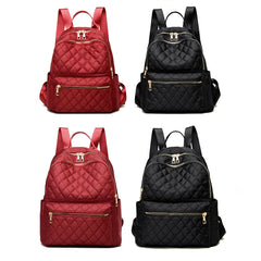D0LF Women's Nylon Travel Backpack Small Shoulder Bag Casual Daypack
