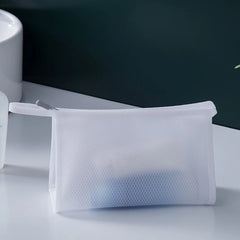 D0LF Large Capacity Cosmetic Bag Wash Bag Transparent