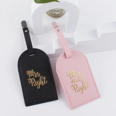 D0LF Couple's Passport Covers & Luggage Tags Set - Ideal Honeymoon Travel Gift