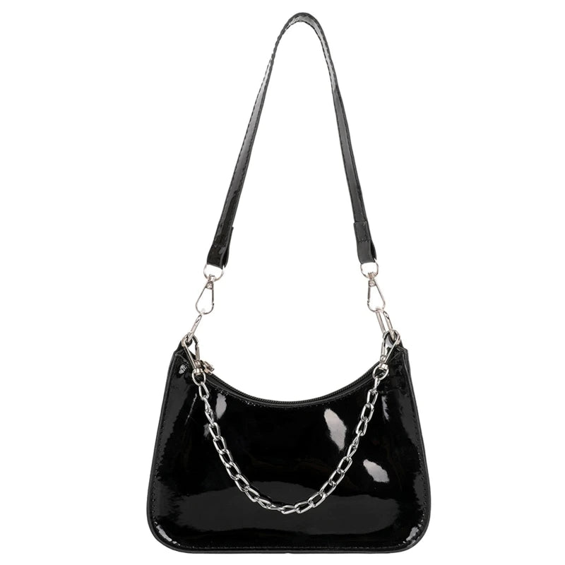 D0LF Leather Messenger Bag Shoulder Bag for Evening Party Shopping