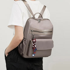 D0LF Anti Theft Backpack Large Capacity Casual Rucksack