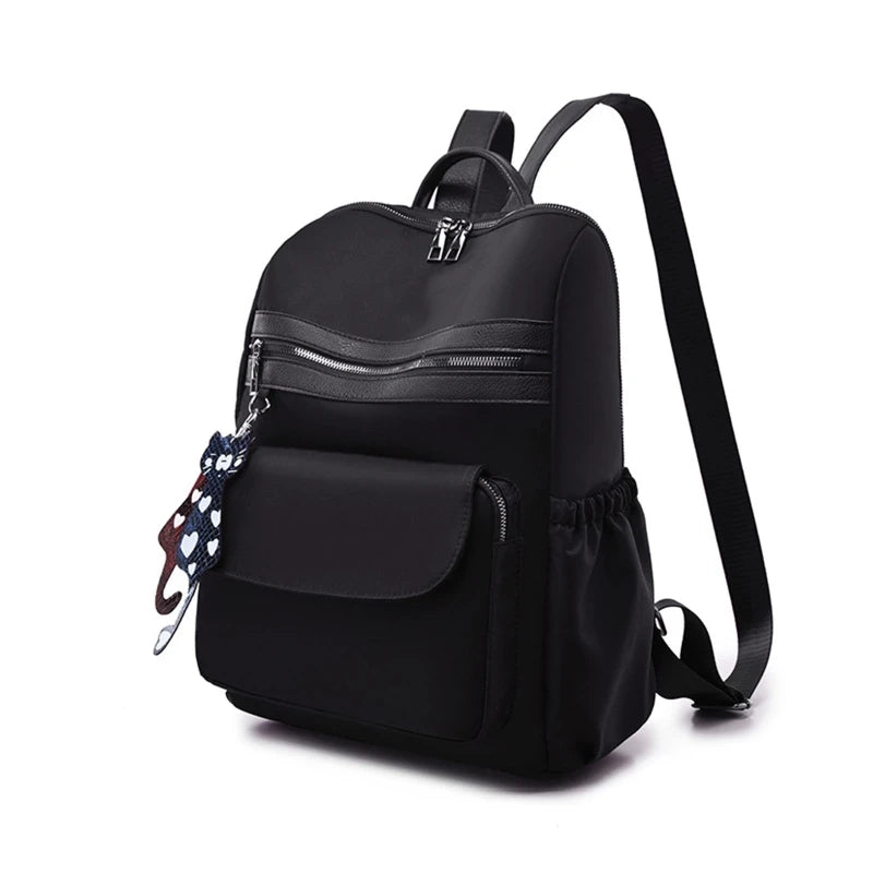 D0LF Anti Theft Backpack Large Capacity Casual Rucksack