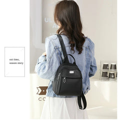 D0LF Women Backpack Purse Nylon Lightweight Casual Travel Ladies Shoulder Bag