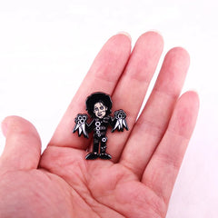 Horror Movie Character Halloween Enamel Pin Lapel Pin for Backpack Brooches
