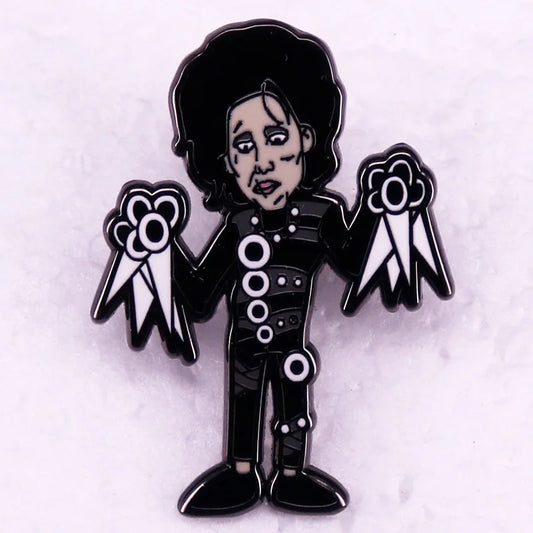 Horror Movie Character Halloween Enamel Pin Lapel Pin for Backpack Brooches
