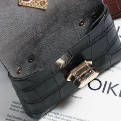 Vintage Lock Belt Bag Mini Waist Purse ZM1075