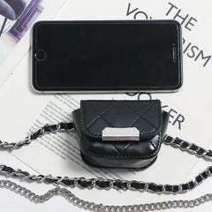Chain Belt Bag Accessories Detachable Mini Small Waist Bag for Women