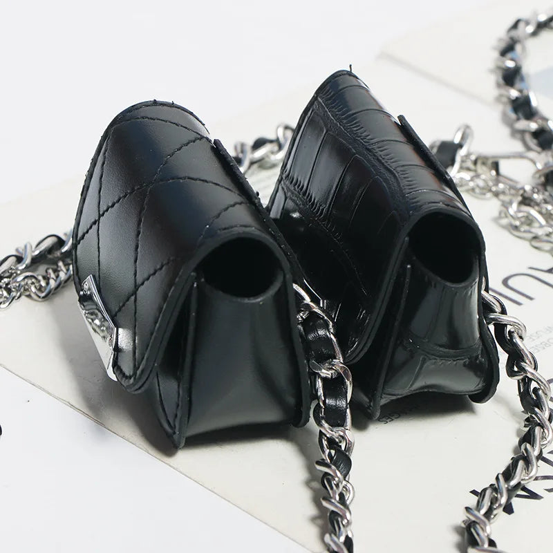 Chain Belt Bag Accessories Detachable Mini Small Waist Bag for Women
