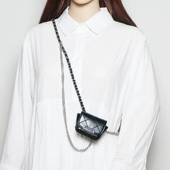 Chain Belt Bag Accessories Detachable Mini Small Waist Bag for Women