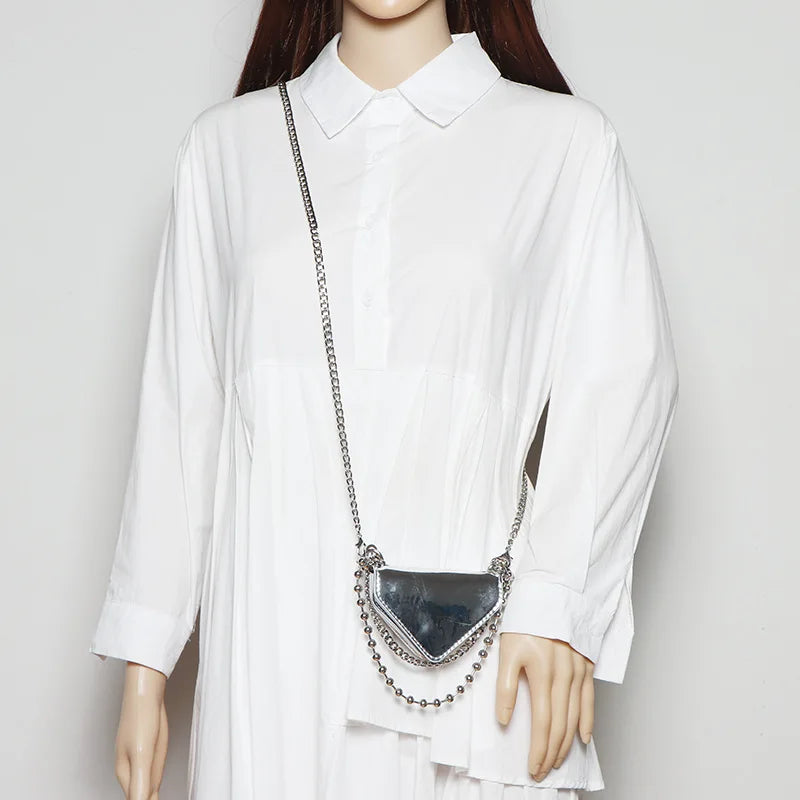 Patent Leather Crocodile Belt Bag for Girl ZM1377