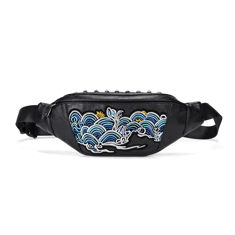 Women's Waist Bag Female Belt Bag Sports Fanny Pack Kidney Chest Bags