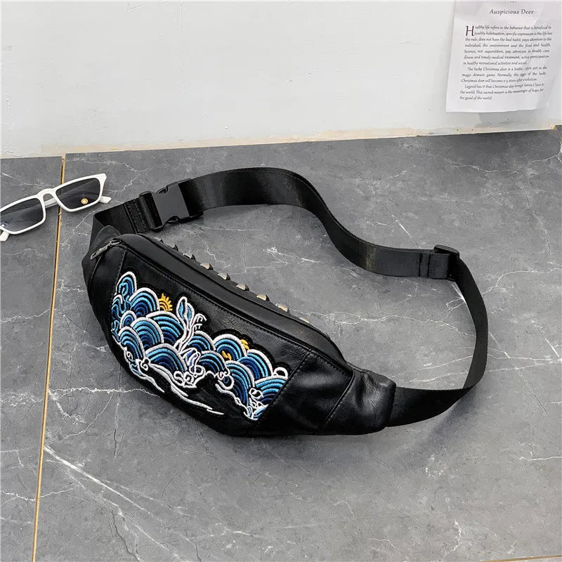 Women's Waist Bag Female Belt Bag Sports Fanny Pack Kidney Chest Bags