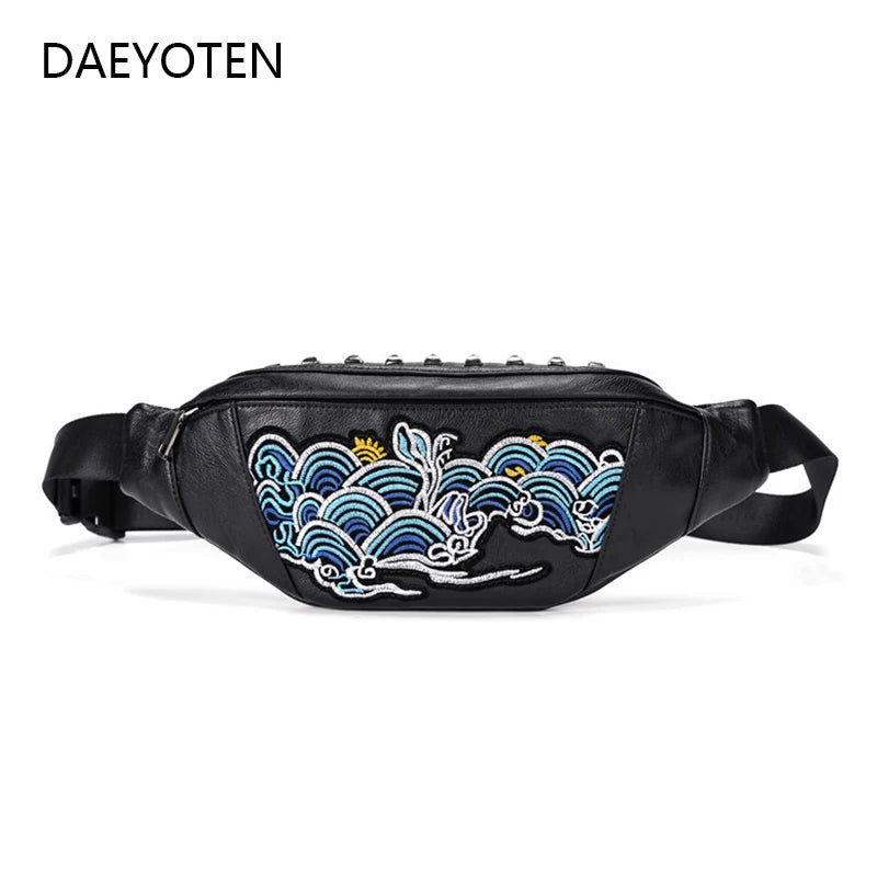 Women's Waist Bag Female Belt Bag Sports Fanny Pack Kidney Chest Bags