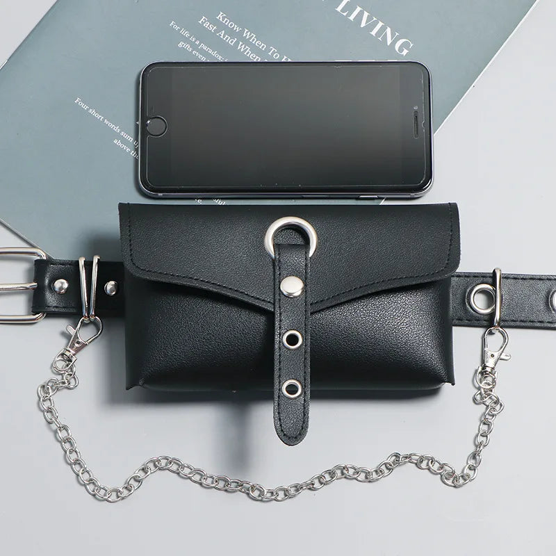 Metal Chain Fanny Packs for Women Waist Bag ZM1371