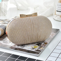 DAIWEI Women's Evening Bag Synthetic Leather Elegant Buttons