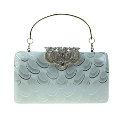 DAIWEI Women's Evening Clutch with Diamonds