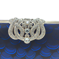 DAIWEI Women's Evening Clutch with Diamonds