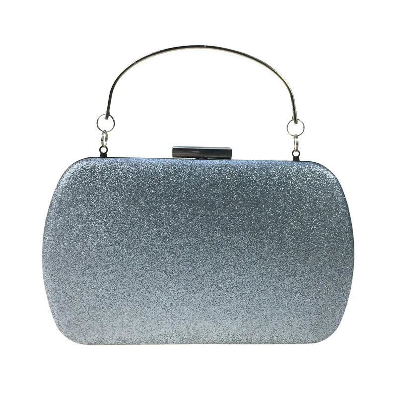 DAIWEI Women's Evening Clutch with Diamonds PU Leather Bag