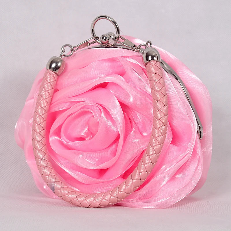 DAIWEI Evening Bag Flower Bride Wedding Clutch Women Gift
