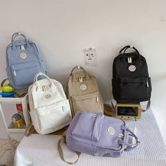 Waterproof Nylon Women Backpack Female Multifunction Travel Bag