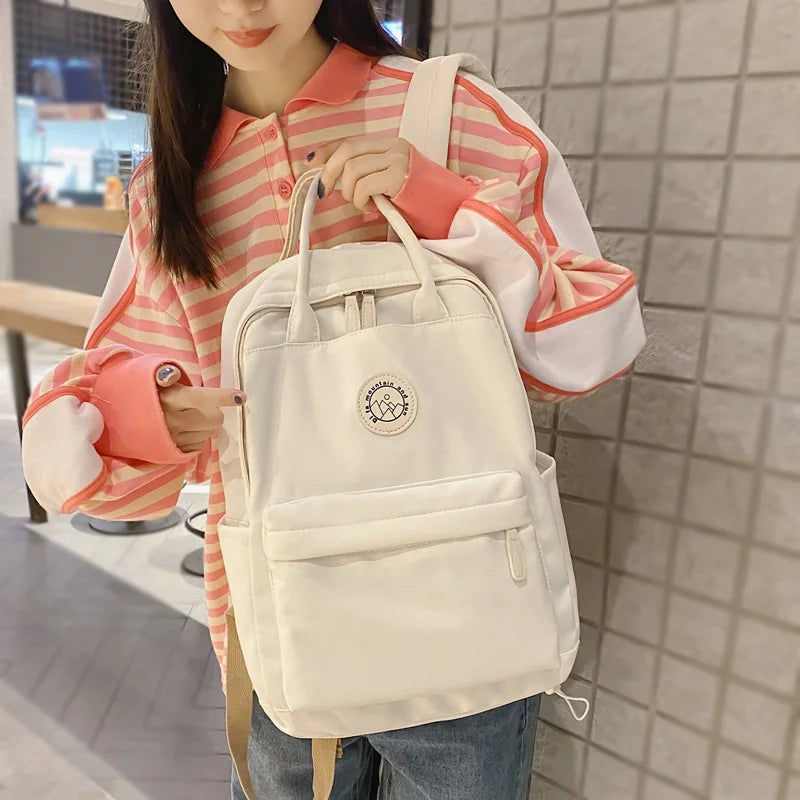 Waterproof Nylon Women Backpack Female Multifunction Travel Bag