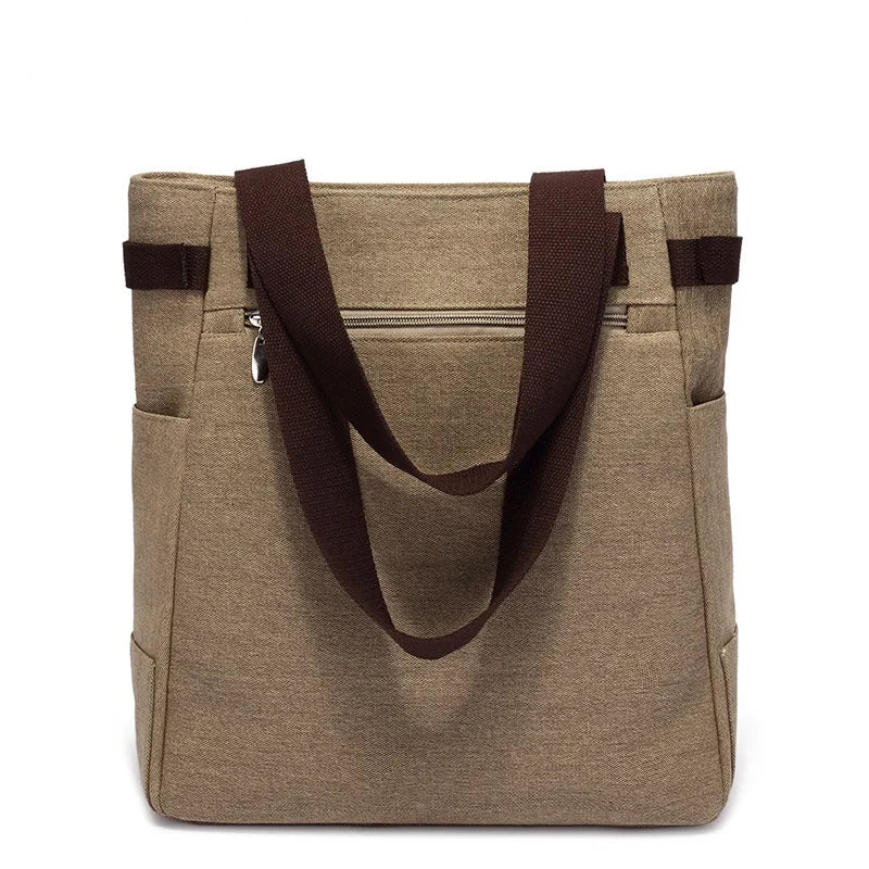 Women's Cat Tote Bag Canvas Shoulder Bag