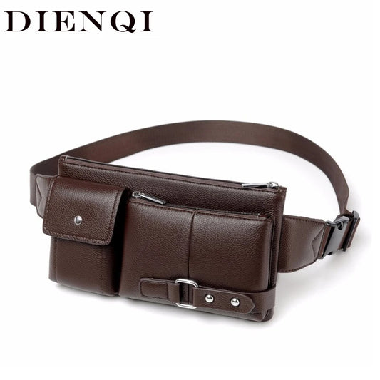 Waterproof Close-fitting Waist Bag for Men