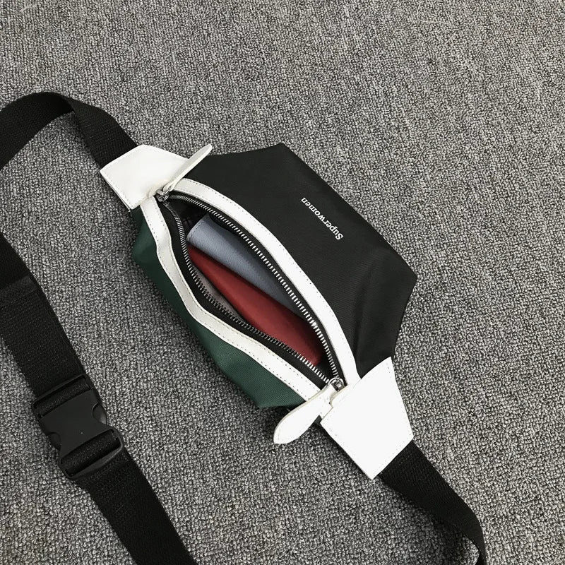 Canvas Banana Fanny Pack Waist Bag Women Waist Pack Phone Pouch