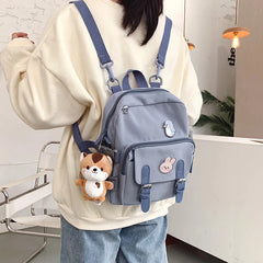 DIGERUI Mini Backpack For Women Travel Backpack School Bag Tote