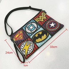 Rivet Clutch Bag Punk Handbag Envelope Leather Shoulder Bag