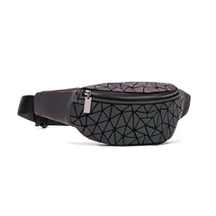 Luminous Holographic Waist Pack for Women