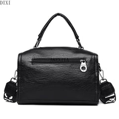 DIXI Shoulder Crossbody Bag Casual Handbags Small Lightweight PU Leather