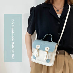 DIY PU Leather HandBag Business Bag Classy Attache Case