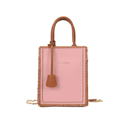 DIY Shoulder Bag Women Tote Bag Retro Messenger Bag