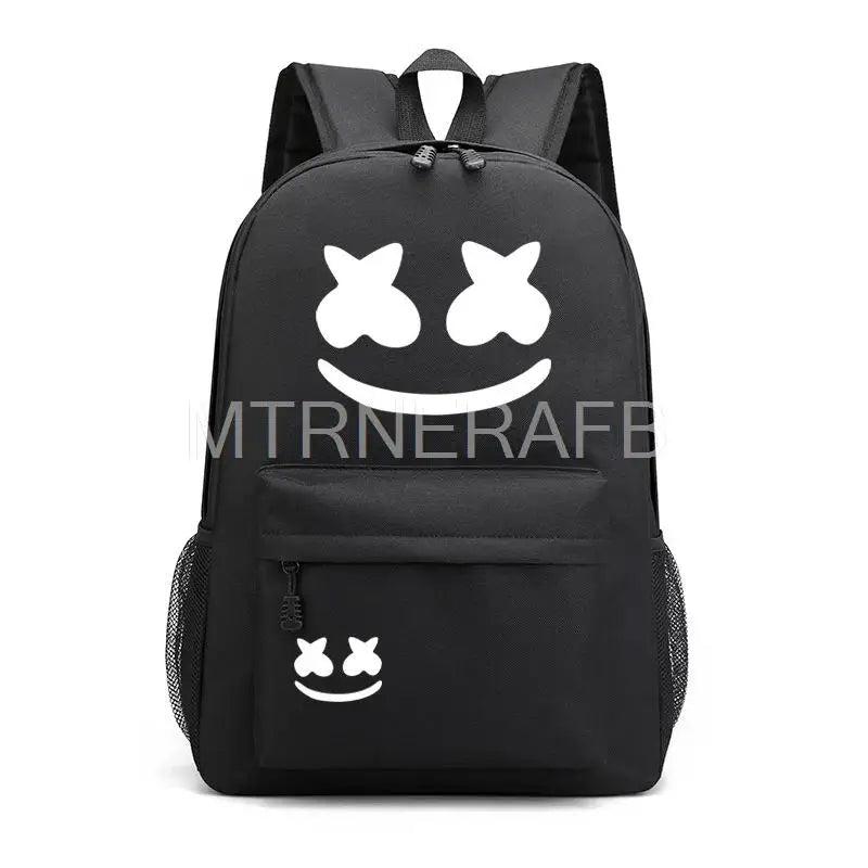 Printing Backpack Waterproof Breathable Travel Bag Schoolbag