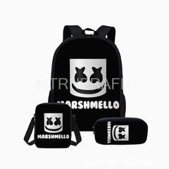 3Pcs Hot Game Theme Schoolbag for Teenagers