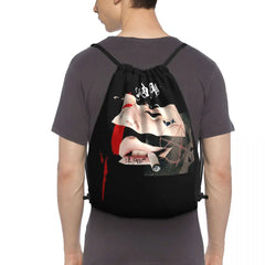 Daddy Lil Peep Retro Music Drawstring Bags Gym Bag Travel