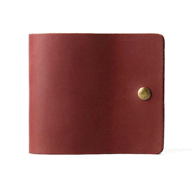 Daffdoil Leather Wallet Men Women Original Gift Coin Purse Small Cow Leather