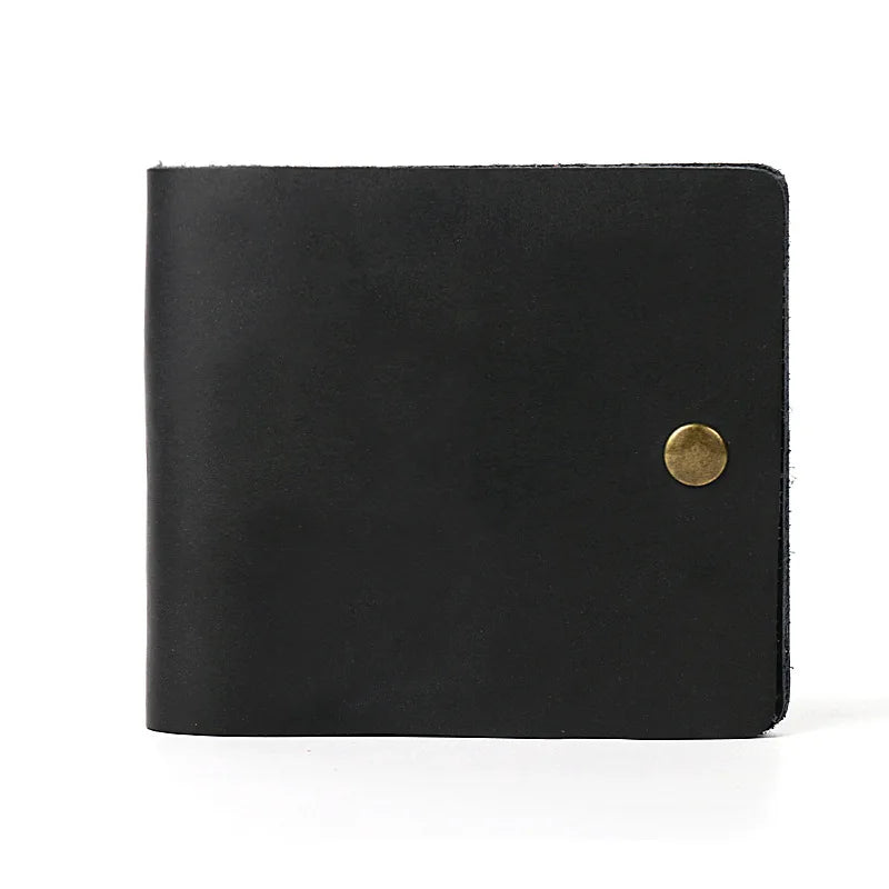 Daffdoil Leather Wallet Men Women Original Gift Coin Purse Small Cow Leather
