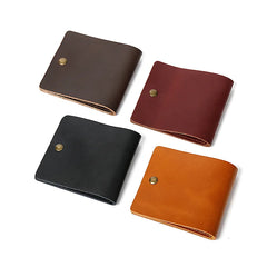 Daffdoil Leather Wallet Men Women Original Gift Coin Purse Small Cow Leather