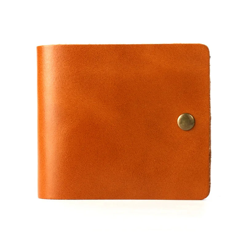 Daffdoil Leather Wallet Men Women Original Gift Coin Purse Small Cow Leather