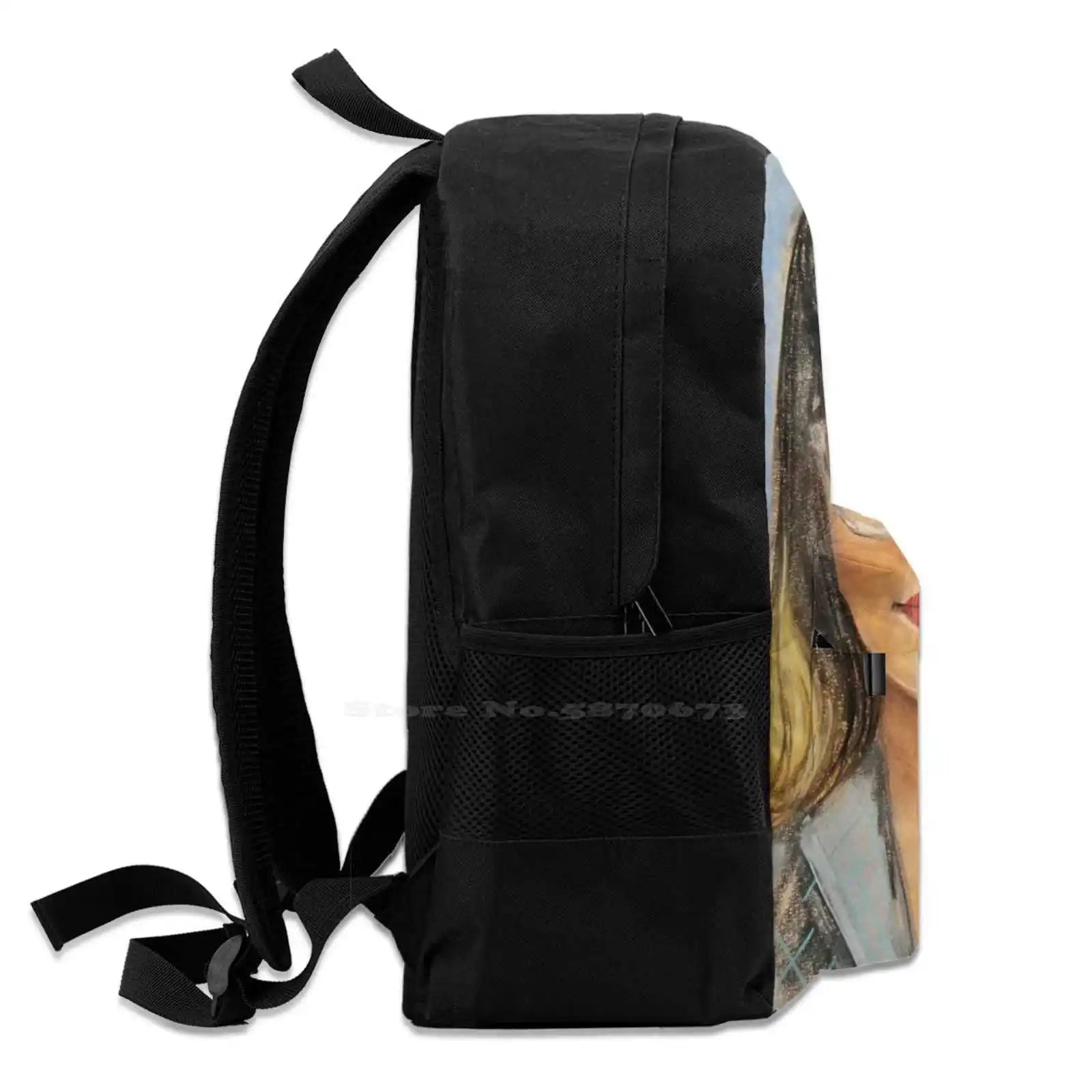 Dana's Bangs Backpack for Student School Laptop Travel Bag