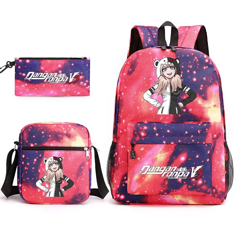 Danganronpa 3 Backpack Set for School