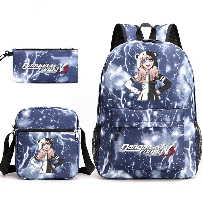 Danganronpa 3 Backpack Set for School