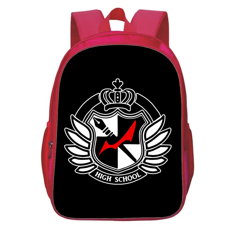 Danganronpa Cartoon Backpack 13 Inches