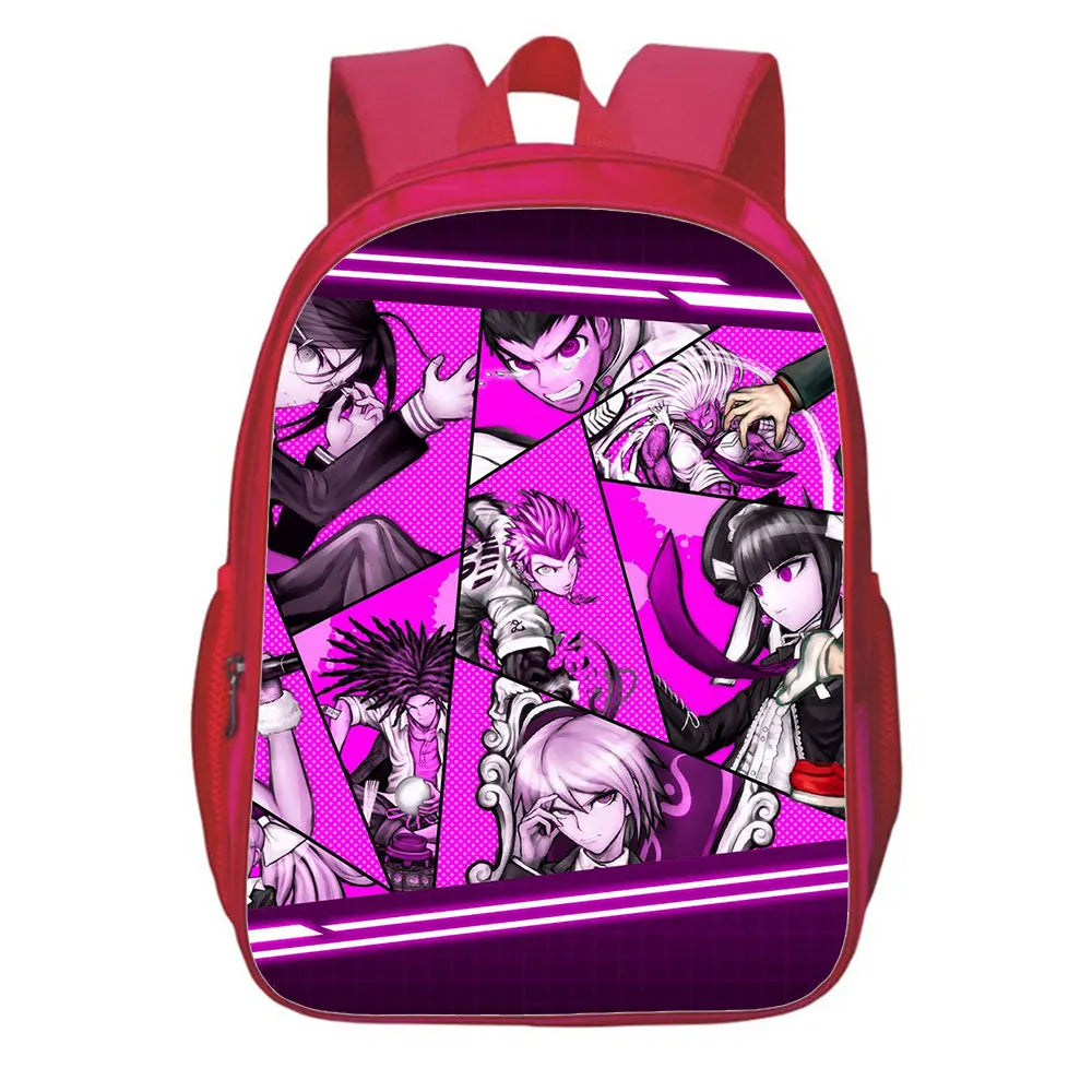 Danganronpa Cartoon Backpack 13 Inches